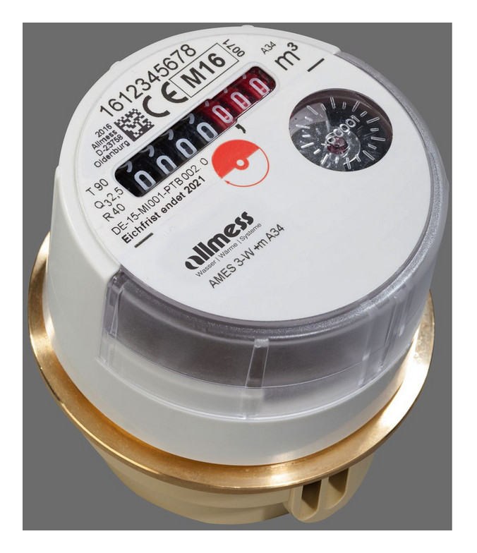 [WZ] Austauschwasserzähler MK AMES-3-W +m 1,5 cbm/h, warm bis 90 Gr /
