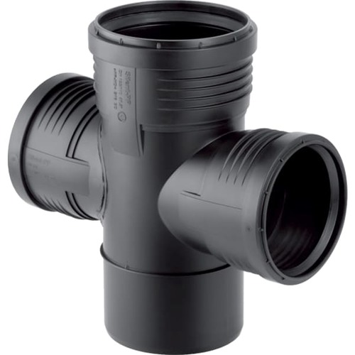 Geberit Silent-PP Abzweig 87,5° zweifach/Крестовина