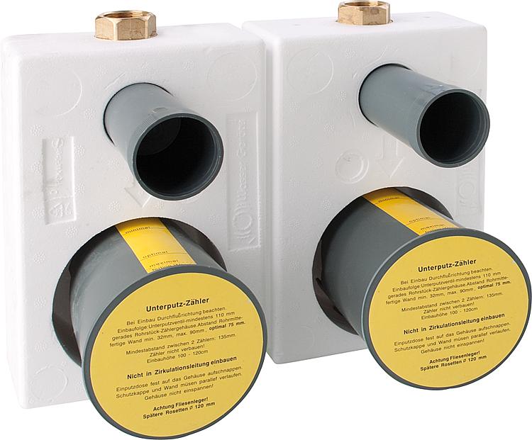[WZ] Wasser Geräte Montageblock  3/4'' /