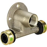 VI RAXOFIX WANDSCHEIBEN-T-STÜCK 1/2" IG, ROTGUSS/ушастик
