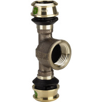 VIEGA RAXOFIX T-STÜCK, IG, ROTGUSS/Тройник резьбовой 
