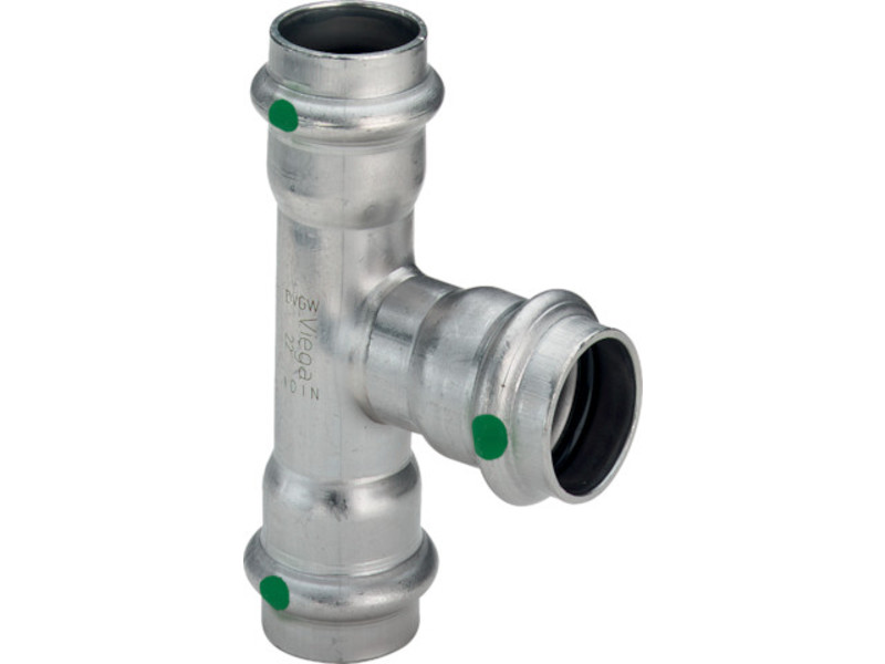 [INOX] Sanpress-Pressfitting T-Stück (reduziert)