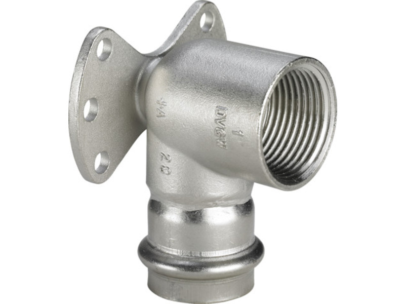 [INOX] Sanpress-Pressfitting Wandscheibe mit IG
