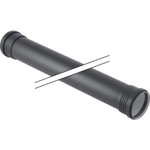 Geberit Silent-PP Rohr mit zwei Muffen