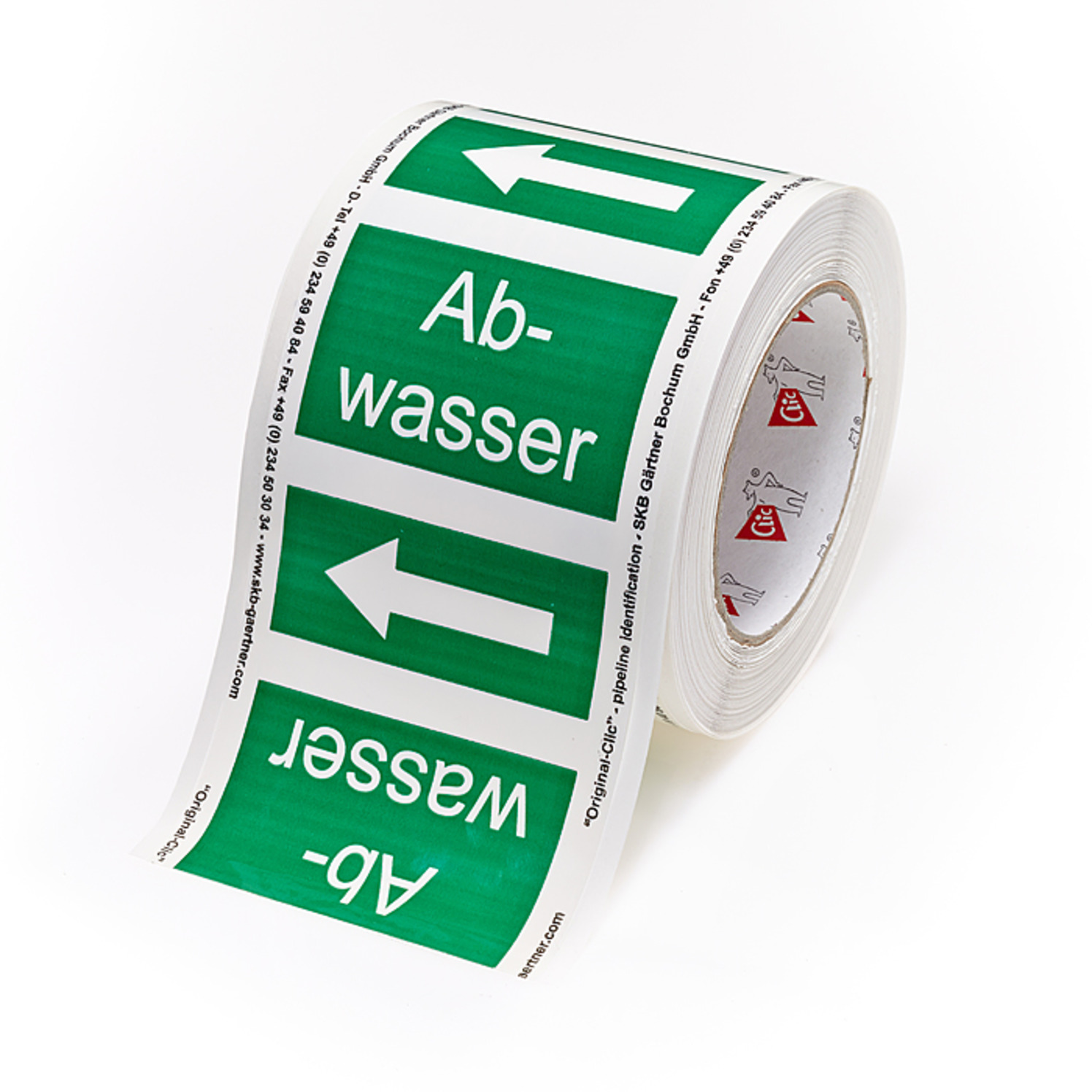 [SO] Kennzeichnungsband Abwasser (Größe 7) /