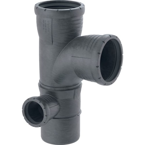Geberit Silent-Pro Kombibogeneckabzweig 87,5° links/Комбинированая крестовина . лево