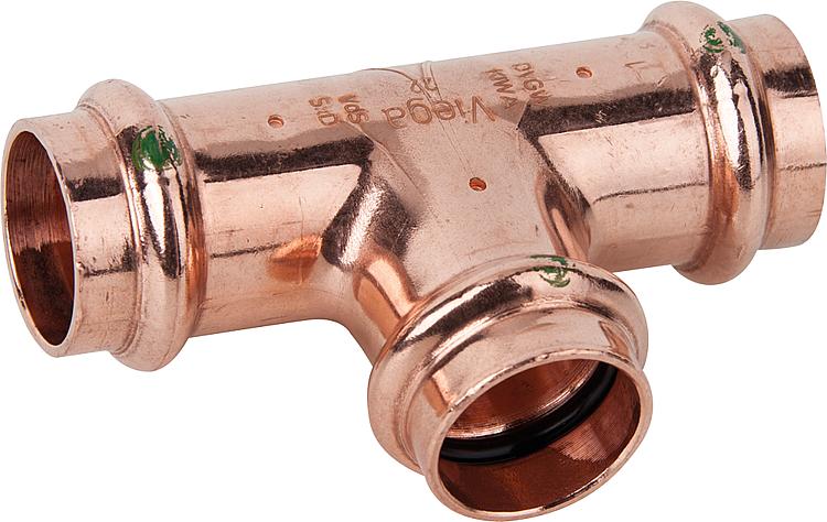 [CU] Kupfer-Pressfitting T-Stück /