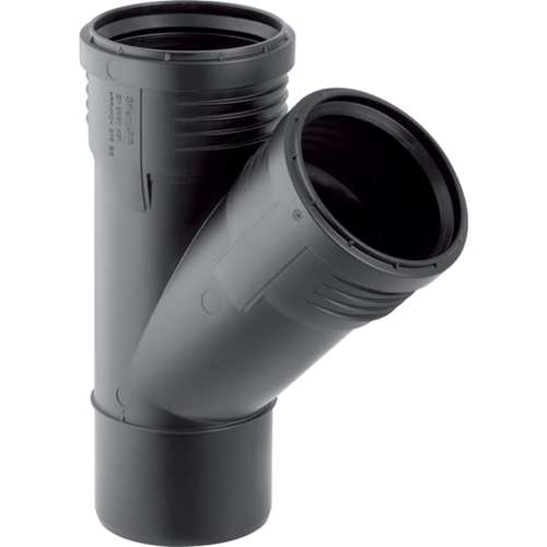 Geberit Silent-PP Abzweig 45°/Тройник