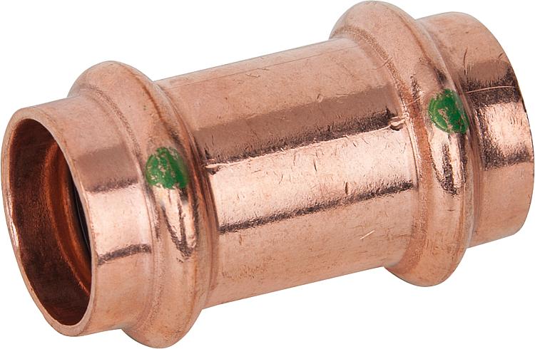 [CU] Kupfer-Pressfitting Schiebemuffe /