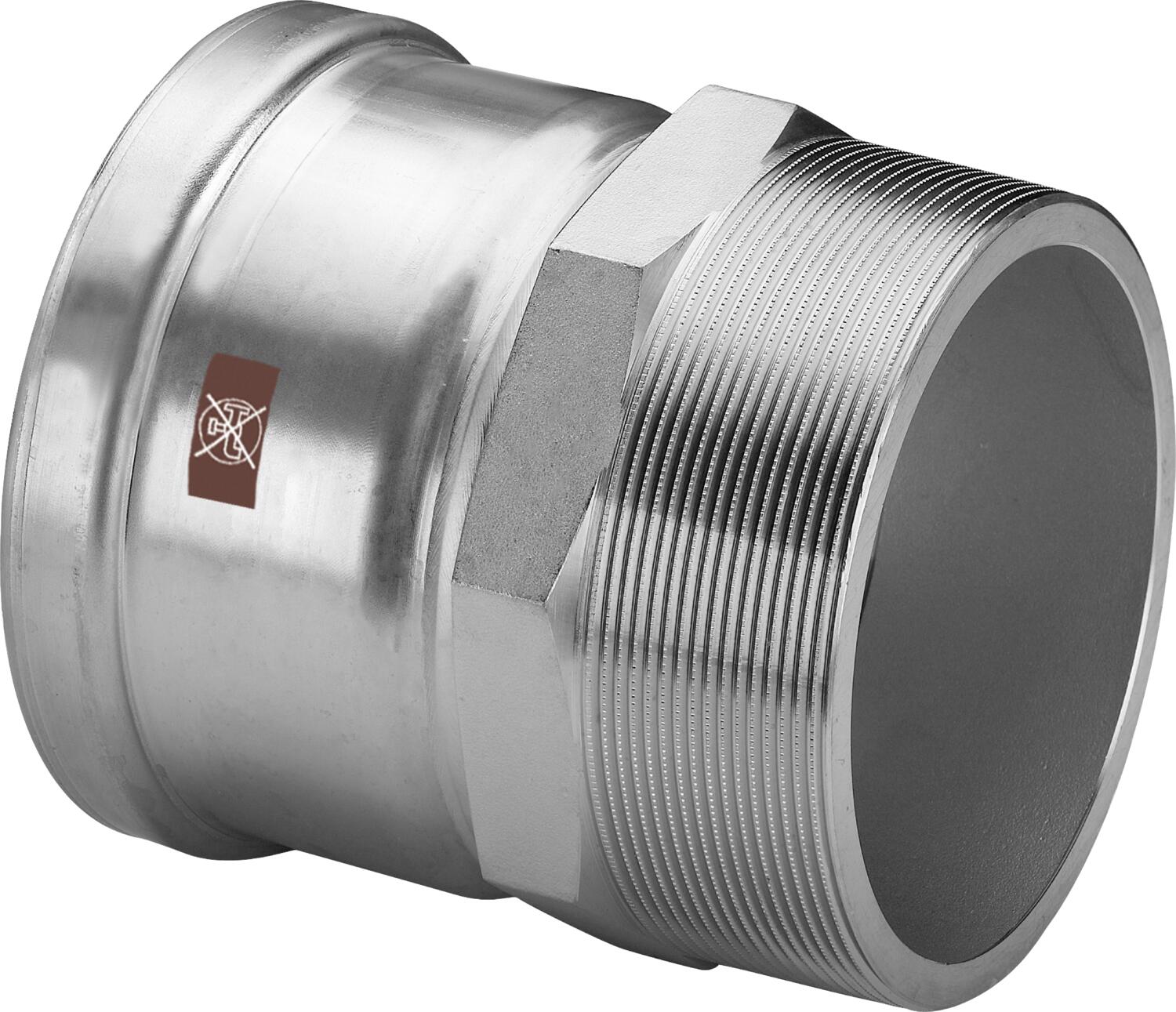 Temponox XL-Übergangsstück mit AG
