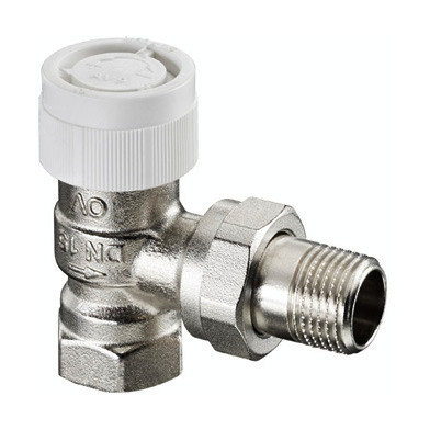[HZ] Thermostat-Ventilunterteil Eckform /