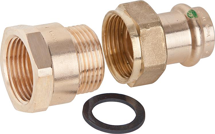 [CU] Kupfer-Pressfitting Übergangsverschraubung mit IG /
