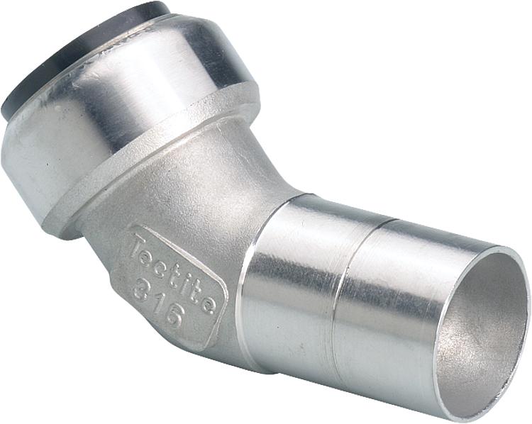 [SF_ES]  Steckfitting Bogen 45° (i x a) /