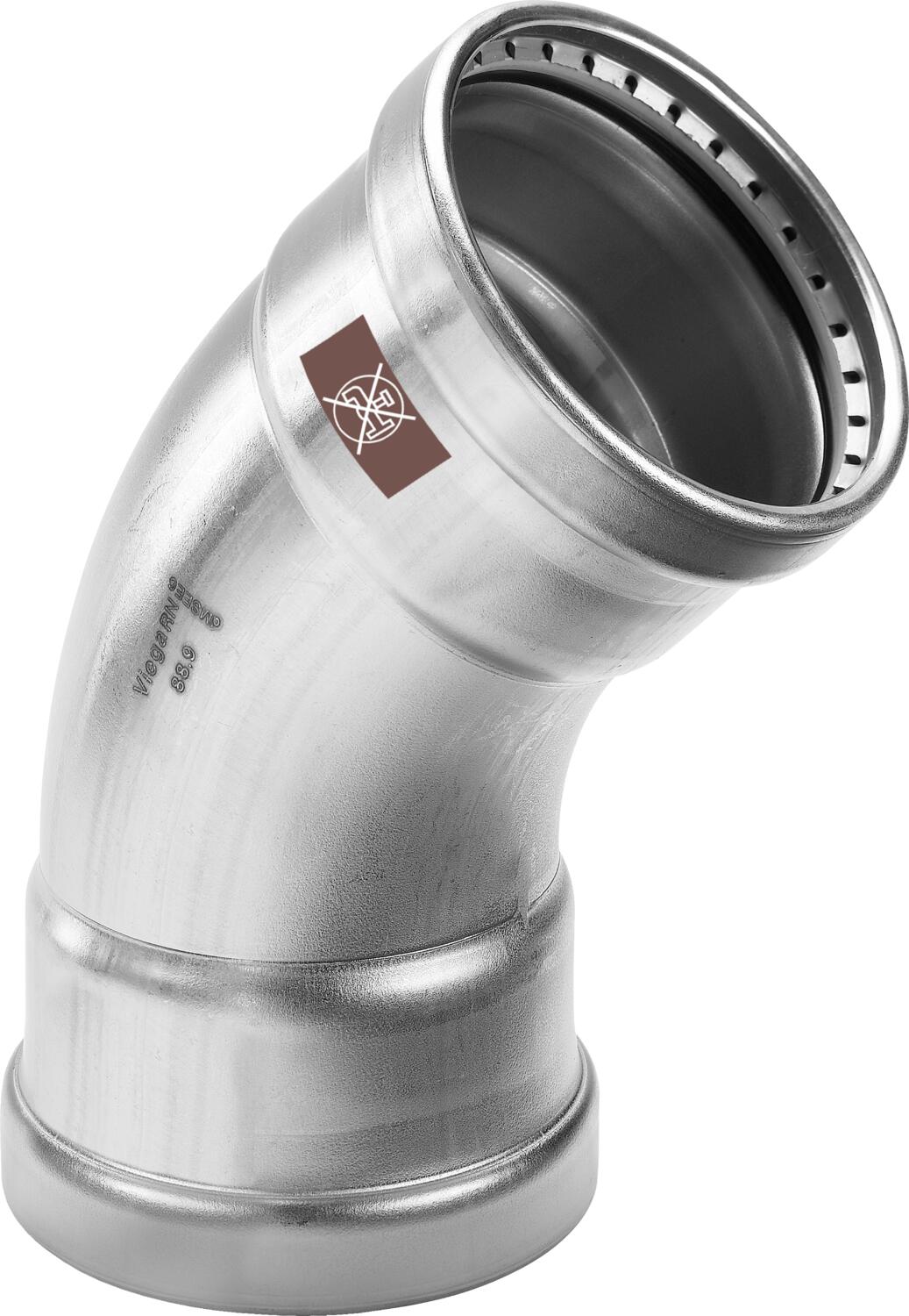 Temponox XL-Bogen 45° IG x IG