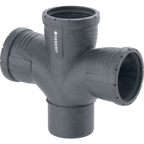 Geberit Silent-Pro Bogenabzweig 87,5° zweifach/Крестовина